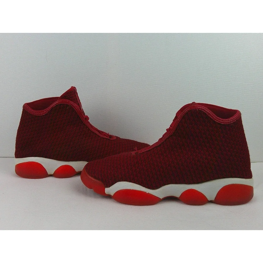 EUC Jordan Horizon GS Gym Red Black White Shoes Boys Youth Size 6.5Y